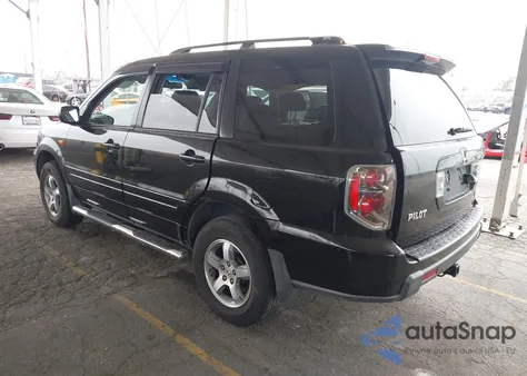 2007 Honda Pilot Ex-L from USA, damaged, VIN 5FNYF18767B032097